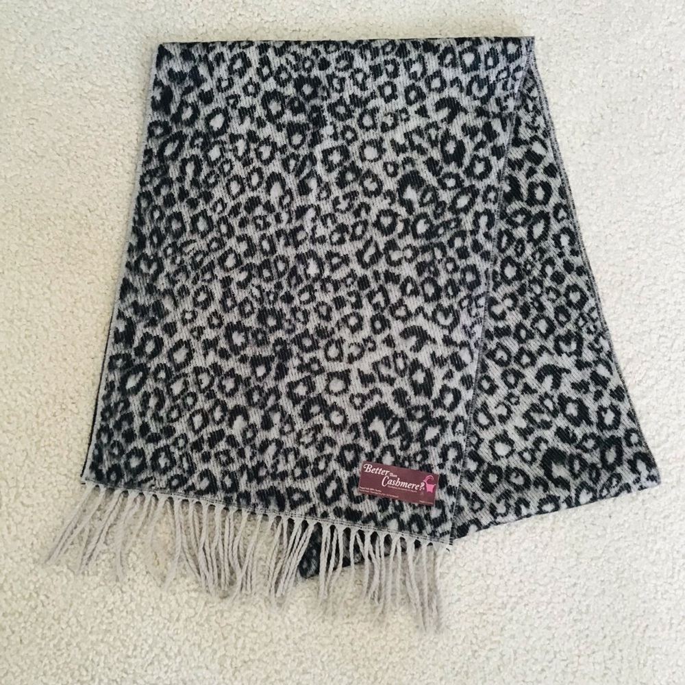 Cheetah Animal Print Scarf
